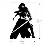 สติกเกอร์ติดผนัง สตาร์ วอร์ส Kylo Ren Star Wars Wall Sticker 