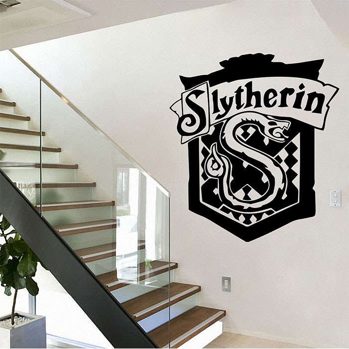 Harry Potter Slytherin House Vinyl Wall Art Decal