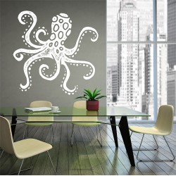 Octopus Vinyl Wall Art Decal (WD-0892)