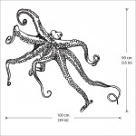 Octopus Vinyl Wall Art Decal 