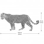 สติกเกอร์ติดผนังเสือดาว Leopard Wall Sticker 