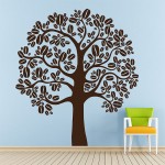 สติกเกอร์ติดผนัง ต้นกาแฟ Coffee Tree Wall Sticker