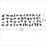 Dogs Vinyl Wall Art Decal 