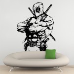  Deadpool Vinyl Wall Art Decal 