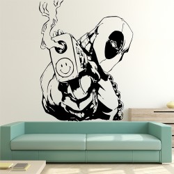  Deadpool Vinyl Wall Art Decal (WD-0946)