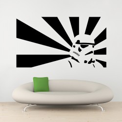 สติกเกอร์ติดผนัง ภาพ สตอร์มทรูปเปอร์ Stormtrooper Wall Sticker (WD-0958)