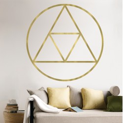 Geometry Vinyl Wall Art Decal (WD-0973)