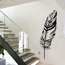 Feather Vinyl Wall Art Decal (WD-0979)