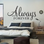 สติกเกอร์ติดผนัง Always and Forever Wall Sticker