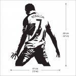 Cristiano Ronaldo player football soccer Vinyl Wall Art Decal 