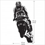 Marc Márquez  93 Wandaufkleber Wandtattoo 