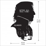 Severus Snape Harry Potter after all this time always Vinyl Wall Art Decal 