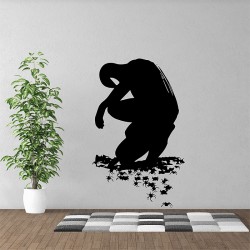 Super hero Spiderman Vinyl Wall Art Decal (WD-1014)