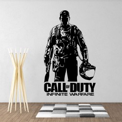 สติกเกอร์ติดผนังSoldier Game Call of duty infinite warfare / Wall Sticker (WD-1019)