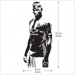 Paul Pogba Football Soccer Manchester utd  Vinyl Wall Art Decal 