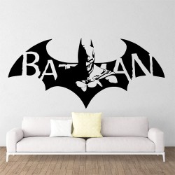 สติกเกอร์ติดผนังBatman Dark Knight Super Hero / Wall Sticker (WD-1027)