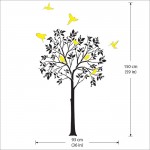 สติกเกอร์ติดผนังนก ต้นไม้  Tree and Birds / Wall Sticker