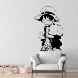 One Piece Monkey D. Luffy  Vinyl Wall Art Decal (WD-1030)