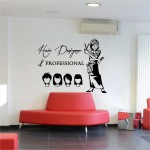 Hair Cut Hair Design Beauty Salon Vinyl Wall Art Decal 