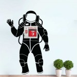 Space Astronaut Wall Decal for AED Storage Box