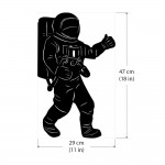 Space Astronaut Wall Decal for Fire Extinguisher 