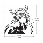 Tohru Kobayashi Miss Kobayashi's Dragon Maid V.1  Wandaufkleber Wandtattoo