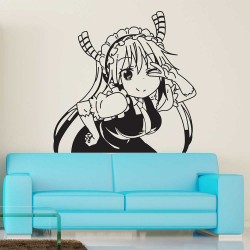 Tohru Kobayashi Miss Kobayashi's Dragon Maid V.1 Wandaufkleber Wandtattoo (WD-1059)