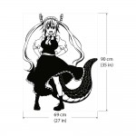 Tohru Kobayashi Miss Kobayashi's Dragon Maid V.2   Wandaufkleber Wandtattoo