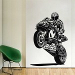 Valentino Rossi Moto Racing สติกเกอร์ติดผนัง / Wall Sticker 