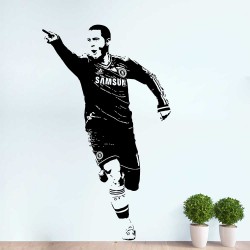 Eden Hazard Football Player Vinyl Wall Art Decal (WD-1095)