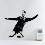 Eden Hazard Chelsea FC ฟุตบอล สติกเกอร์ติดผนัง / Wall Sticker 