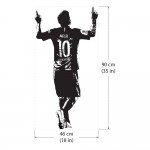 Lionel Messi Barcelona Football Player Vinyl Wall Art Decal 