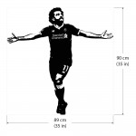 Mohamed Salah Liverpool Football Player Vinyl Wall Art Decal 