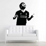 Mohamed Salah Liverpool FC Football Vinyl Wall Art Decal 