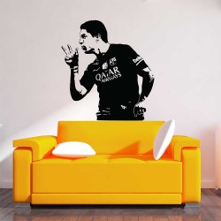 Luis Suárez Barcelona Football Player นักฟุตบอล สติกเกอร์ติดผนัง / Wall Sticker (WD-1104)