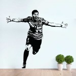 สติกเกอร์ติดผนัง / Wall Sticker Luis Suárez Uruguay Football