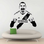 Zlatan Ibrahimovic Football LA Galaxy Vinyl Wall Art Decal 