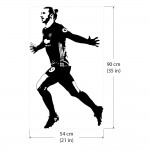 Zlatan Ibrahimovic LA Galaxy Soccer Vinyl Wall Art Decal 