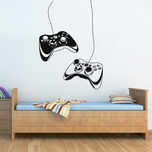 สติกเกอร์ติดผนัง เกมส์คอนโทรเลอร์  Game controller  / Wall Sticker