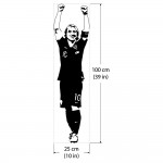 Luka Modrić Croatia Football Vinyl Wall Art Decal 