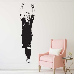 สติกเกอร์ติดผนัง ลูกา โมดริช  Luka Modrić Croatia Football  Wall Sticker  (WD-1154)