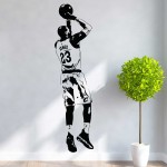 LeBron James 23 NBA Basketball Vinyl Wall Art Decal 