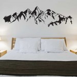 Mountain Vinyl Wall Art Decal 